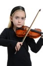 Violin Playing Royalty Free Stock Photo