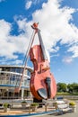 Violin by Port Building