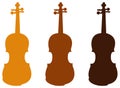 Violin silhouette