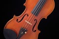 Violin Viola Isolated On Black Royalty Free Stock Photo