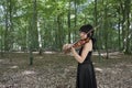 Violinist Royalty Free Stock Photo