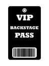 VIP Backstage pass