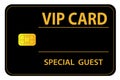 VIP Card Royalty Free Stock Photo