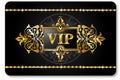 VIP card Royalty Free Stock Photo