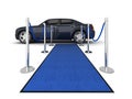 VIP carpet limousine illustration