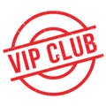 Vip Club rubber stamp