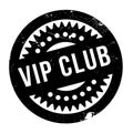 Vip Club rubber stamp