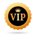 Vip gold vector seal