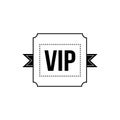 Vip icon vector. Very important person illustration sign. club symbol or logo.