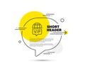 Vip internet line icon. Very important person wifi access sign. Vector