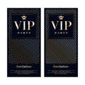 VIP invitation card premium design template.