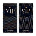 VIP invitation card premium design template.