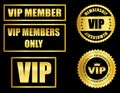VIP membership Royalty Free Stock Photo