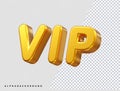 Vip membership icon vector illustration element 3d rendering transparent eps Royalty Free Stock Photo
