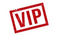 VIP Rubber Stamp. Red VIP Rubber Grunge Stamp Seal Vector Illustration - Vector Royalty Free Stock Photo