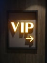 Vip sign