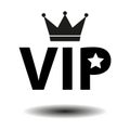 vip sign on white Royalty Free Stock Photo