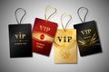 Vip tags design set Royalty Free Stock Photo