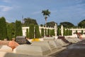 VIP tombs at Tipu Sultan Mausoleum, Mysore, India.