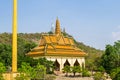 Vipassana Dhura Buddhist Meditation Center and the mountain Phnom Udong