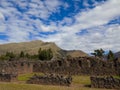 Viracocha ruins in Peru Royalty Free Stock Photo