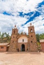 Viracocha Temple, Cusco region, Peru (Ruin of Temple of Wiracocha) at Chacha Royalty Free Stock Photo