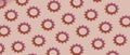 Viral Pattern A minimalist digital art piece featuring a repeating pattern of stylized virus cells.