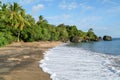 Virgen Boueni beach of Mayotte island Royalty Free Stock Photo
