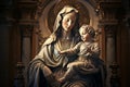 Virgen del Carmen, Blessed Virgin Mary, Our Lady Nossa Senhora do Carmo, mother of God in the Catholic religion, Madonna