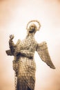 Virgen del Panecillo statue un Quito, Ecuador Royalty Free Stock Photo