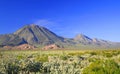 Three virgins volcanoes near santa rosalia in baja california sur  II Royalty Free Stock Photo