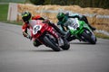 Virgil Amber BLOEMHARD #23, Joey den Besten # 65 during a Road Race in Hengelo, Holland, IRRC 2022