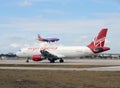 Virgin America passenger jet