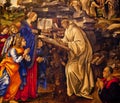 Virgin Appearing St. Bernard Lippi Painting