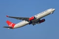 Virgin Atlantic Airbus A330 jet plane