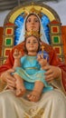 Virgin of Coromoto, religious patron of Venezuelans.