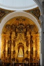 Virgin of El Rocio in Santuario Nuestra Senora del Rocio in Andalusia