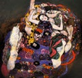 The Virgin (1913) Gustav Klimt -a beautiful work of art by a famous painter. Royalty Free Stock Photo