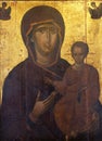 Virgin of Hodegetria, Icon in the Church of All Saints, Korcula, Croatia