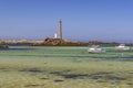 Virgin Island Lighthouse (Phare de Lile Vierge), Plouguerneau, Finistere, Brittany, France Royalty Free Stock Photo