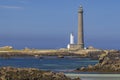 Virgin Island Lighthouse (Phare de Lile Vierge), Plouguerneau, Finistere, Brittany, France Royalty Free Stock Photo