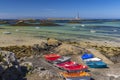 Virgin Island Lighthouse (Phare de Lile Vierge), Plouguerneau, Finistere, Brittany, France Royalty Free Stock Photo