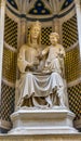 Mary Baby Jesus Christ Statue Orsanmichele Church Florence Italy