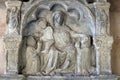 Virgin Mary with baby Jesus, Santa Maria Novella church in Florence Royalty Free Stock Photo