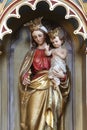 Virgin Mary with baby Jesus Royalty Free Stock Photo