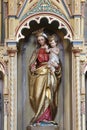 Virgin Mary with baby Jesus Royalty Free Stock Photo