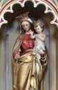 Virgin Mary with baby Jesus Royalty Free Stock Photo