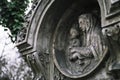 Virgin Mary with Baby on Saint Marx Cemetery