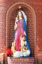 Virgin Mary And Child Statue