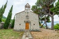 Virgin Mary church in Croatia Royalty Free Stock Photo